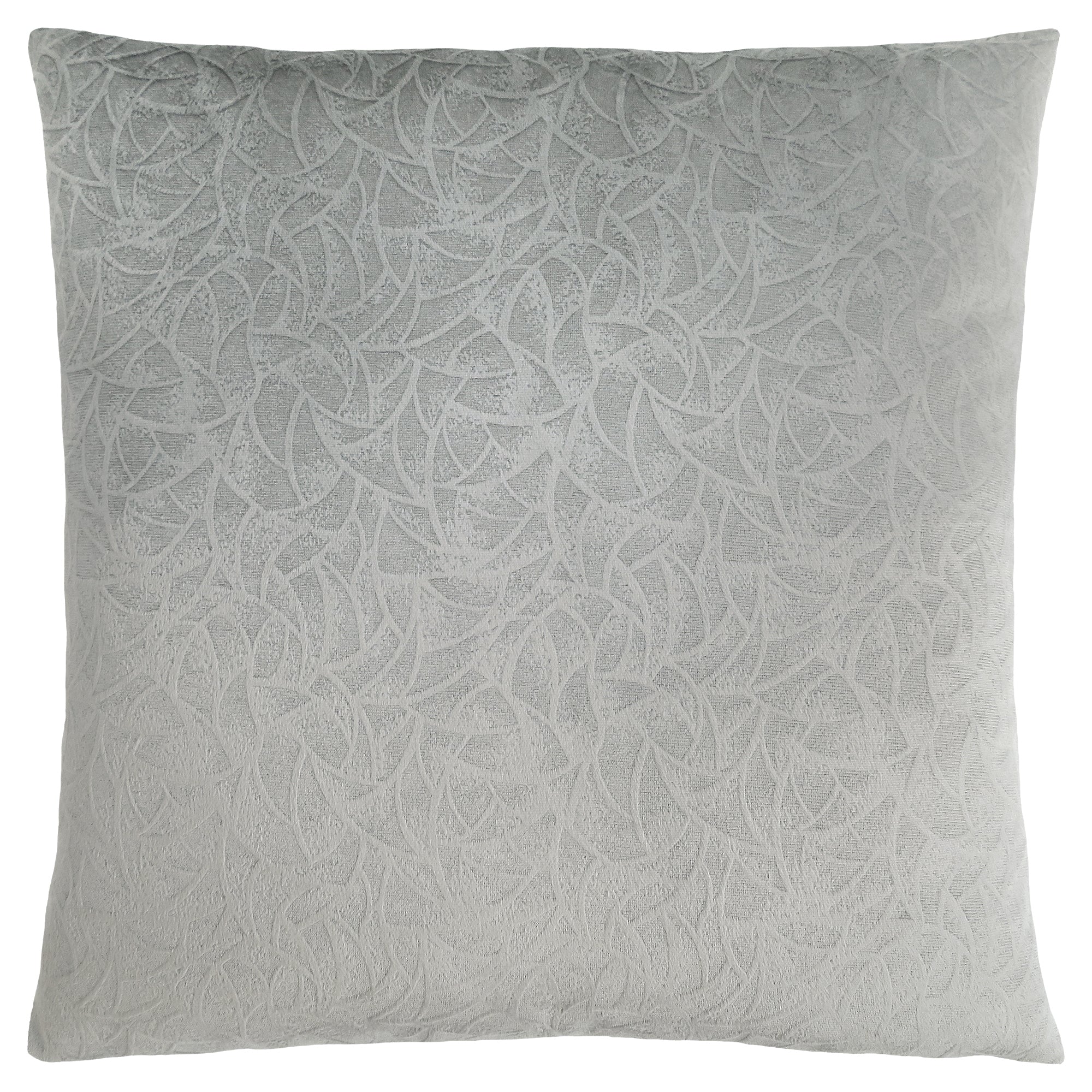 I 9256 Oreillers, 18 X 18 Carré, Encart Inclus, Jeté Décoratif, Accent, Sofa, Canapé, Chambre À Coucher, Polyester, Hypoallergénique, Gris, Moderne - Simple Boutique