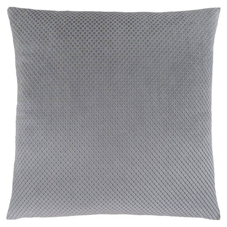 I 9306 Oreillers, 18 X 18 Carré, Encart Inclus, Jeté Décoratif, Accent, Sofa, Canapé, Chambre À Coucher, Polyester, Hypoallergénique, Gris, Moderne - Simple Boutique