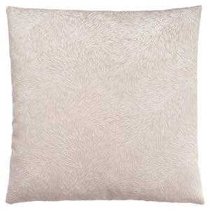 I 9318 Oreillers, 18 X 18 Carré, Encart Inclus, Jeté Décoratif, Accent, Sofa, Canapé, Chambre À Coucher, Polyester, Hypoallergénique, Beige, Moderne - Simple Boutique