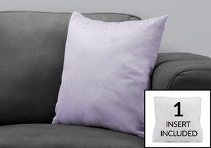 I 9324 Oreillers, 18 X 18 Carré, Encart Inclus, Jeté Décoratif, Accent, Sofa, Canapé, Chambre À Coucher, Polyester, Hypoallergénique, Violet, Moderne - Simple Boutique