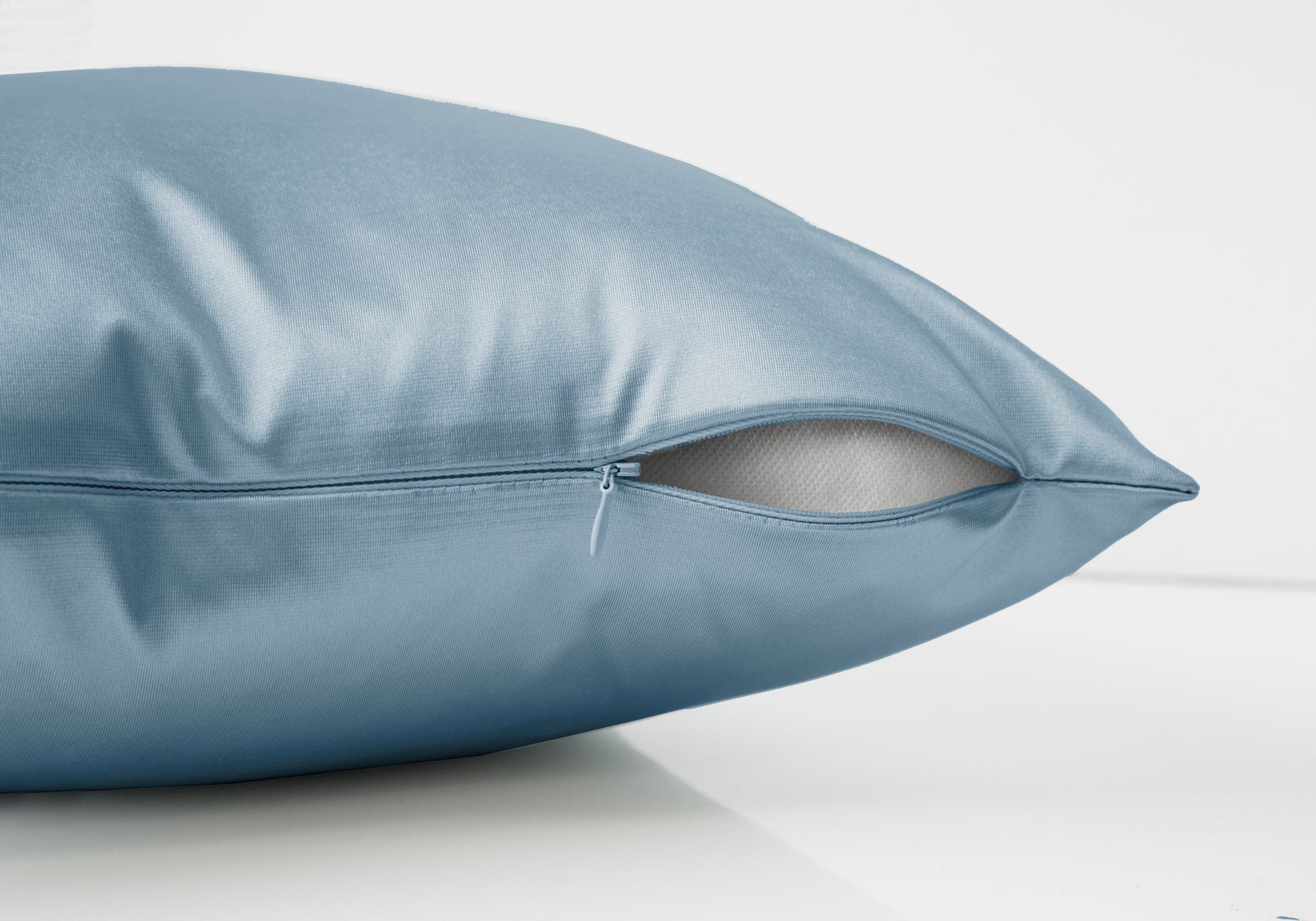 I 9343 Oreillers, Lot De 2, 18 X 18 Carré, Encart Inclus, Jeté Décoratif, Accent, Sofa, Canapé, Chambre À Coucher, Polyester, Hypoallergénique, Bleu, Moderne - Simple Boutique
