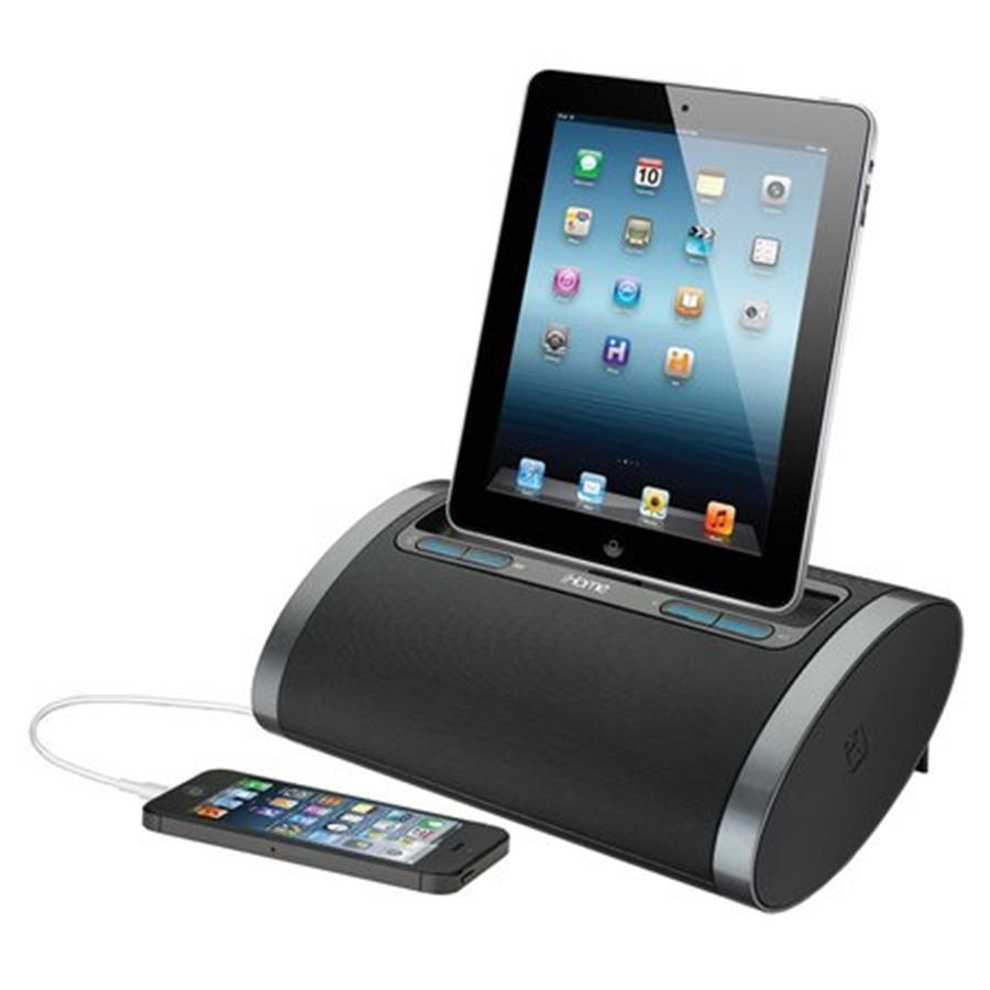 IHome IDN48 système stéréo portable de recharge USB pour iphone ipad ipod noir - Simple Boutique