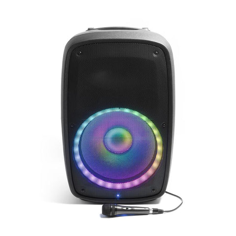 ION Total PA Glow Max Haut-Parleur 500W Bi-Amplifié Haute Puissance Tout-en-un, Bluetooth 5.0, Noir, (REMIS À NEUF)