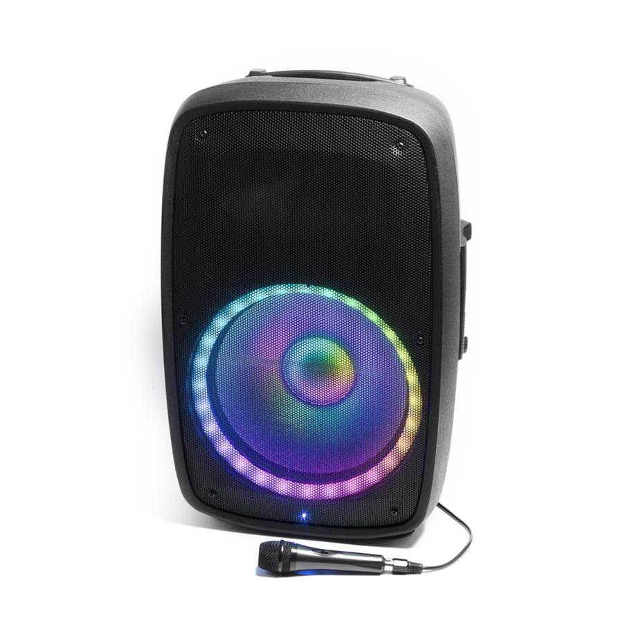 ION Total PA Glow Max Haut-Parleur 500W Bi-Amplifié Haute Puissance Tout-en-un, Bluetooth 5.0, Noir, (REMIS À NEUF)