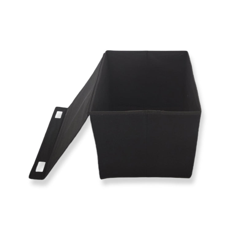 ITY International - Boite de Rangement Pliable, 14.6"x11.8"x10.6", Noir - Simple Boutique