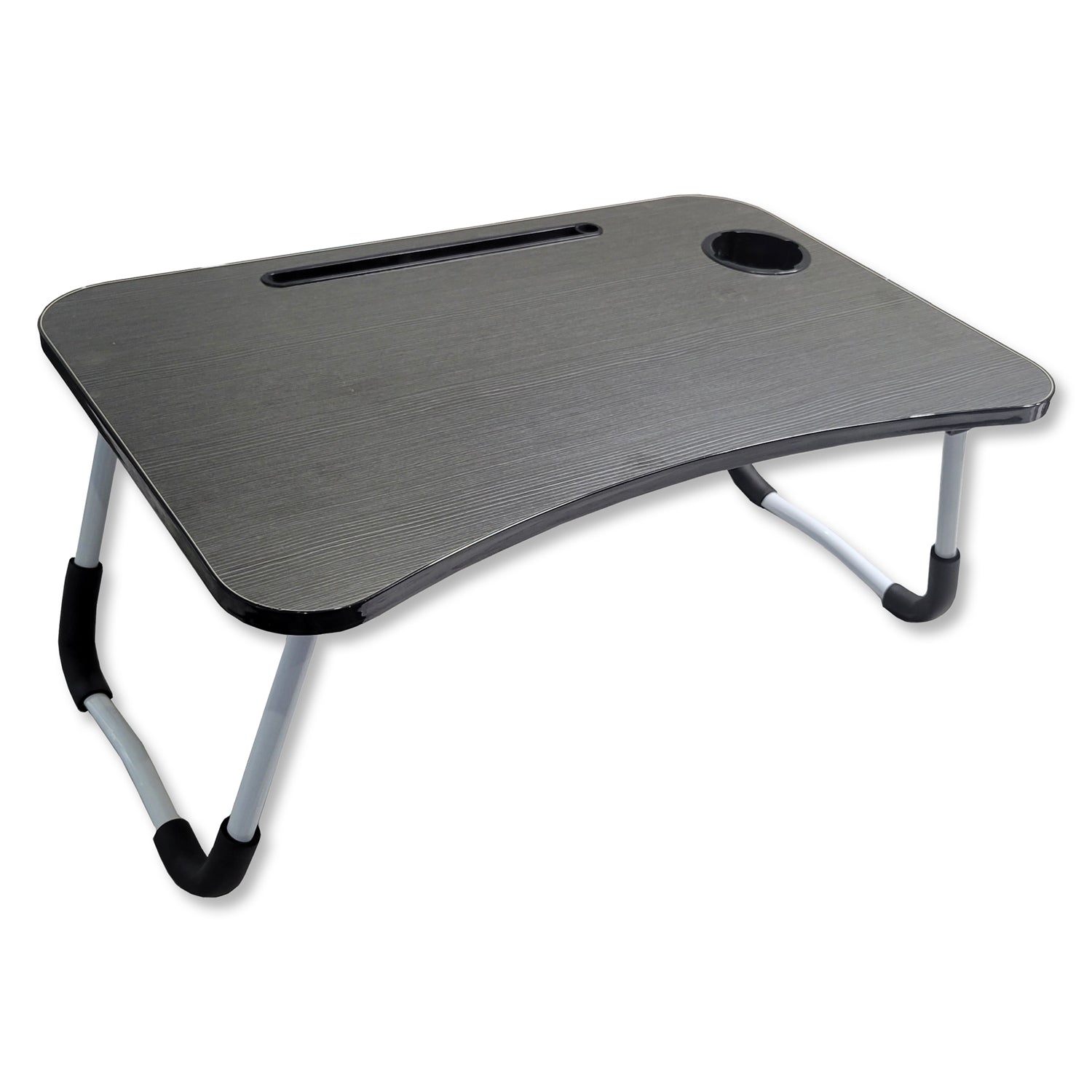 ITY International - Plateau pour le Lit Pliable, 23.6" x 15.7", 10.2", Noir - Simple Boutique