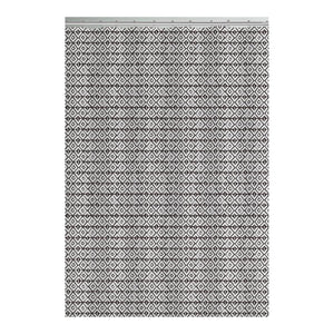 ITY International - Rideau de Douche en Peva, 71" x 71", Noir et Blanc - Simple Boutique