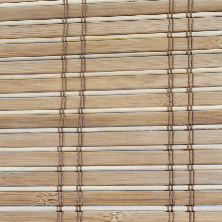 ITY International - Store Romain pour Fenêtre en Bambou, Sans Cordon, 48" x 72", Brun - Simple Boutique
