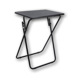 ITY International - Table Pliable en MDF, 18.9"x15"x25.6", Noir - Simple Boutique