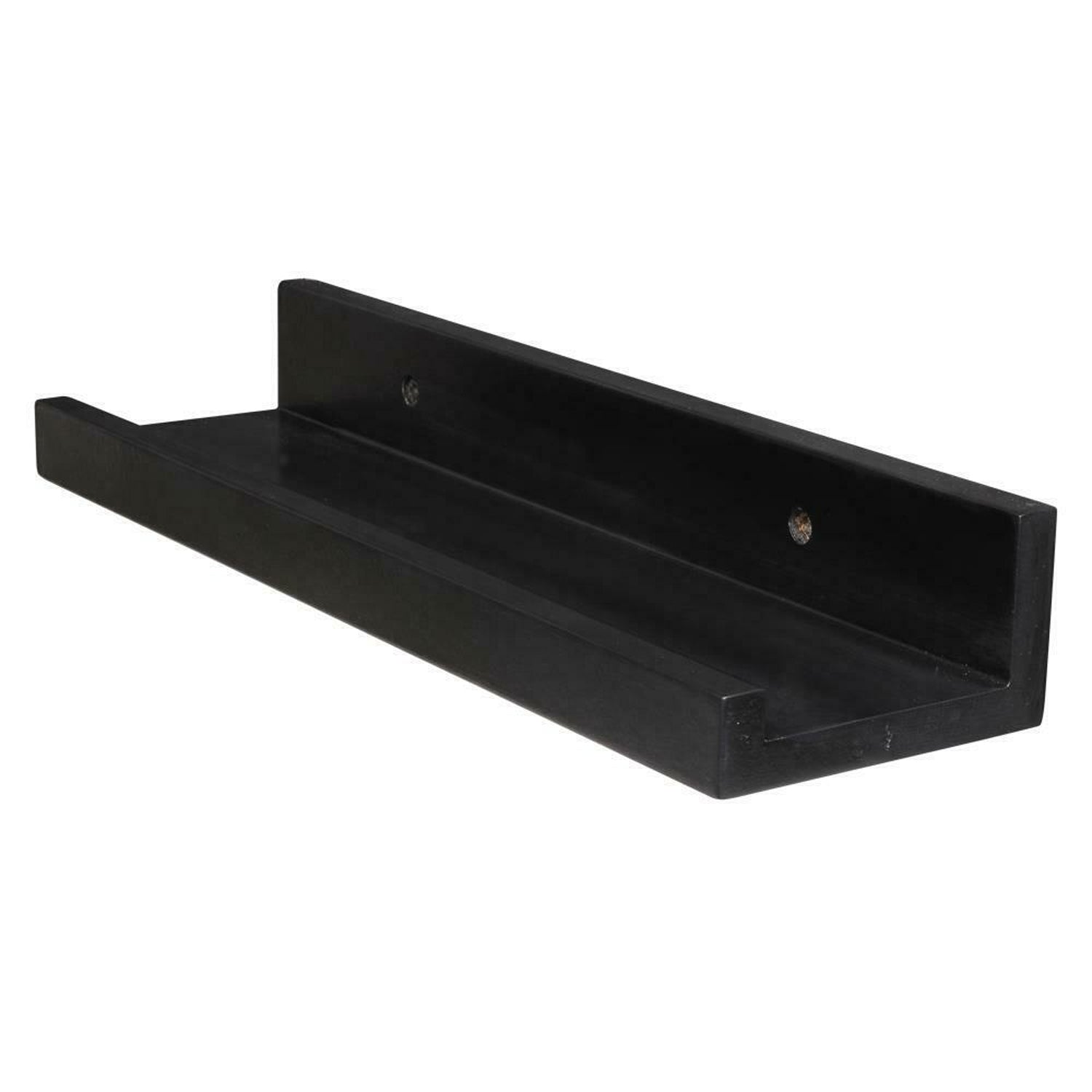 ITY International - Tablette Flottante Murale, 27.55"x3.75"x2", Noir - Simple Boutique