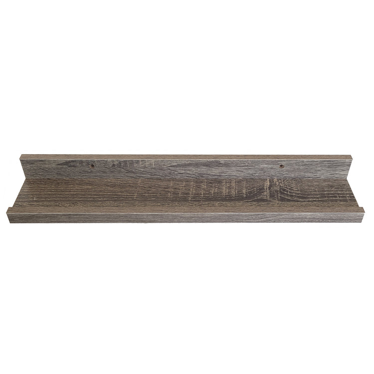 ITY International - Tablette Flottante Murale, 47.25"x3.75"x2", Gris Taupe - Simple Boutique