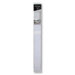 ITY Julia Stone - Store de Fenêtre en Toile 60" X 84", Sans Cordon, Blanc - Simple Boutique