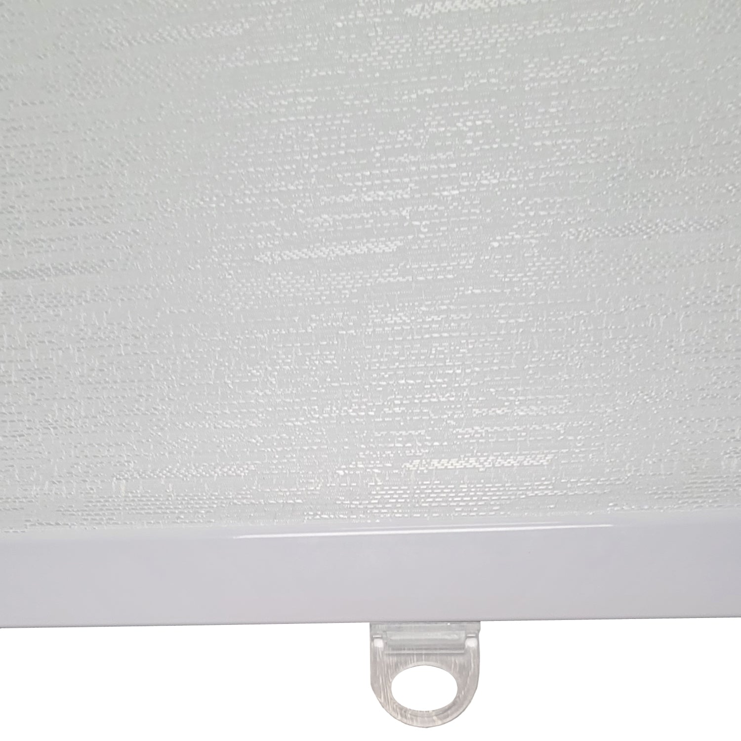 ITY Julia Stone - Store de Fenêtre en Toile 60" X 84", Sans Cordon, Blanc - Simple Boutique