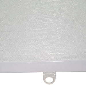 ITY Julia Stone - Store de Fenêtre en Toile 60" X 84", Sans Cordon, Blanc - Simple Boutique