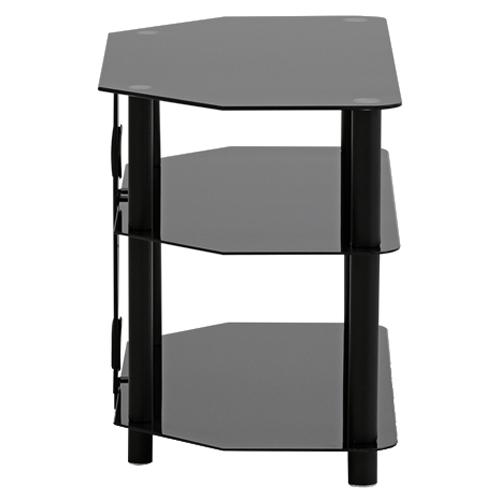 Impressions BM-105 Meuble Audio-Video À 3 Tablettes En Verre Trempé - Simple Boutique