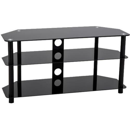 Impressions BM-105 Meuble Audio-Video À 3 Tablettes En Verre Trempé - Simple Boutique