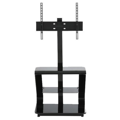 Impressions BTV-304 Meuble De TV Avec 3 Tablettes Style En Z Noir Pour Télévisions De 32" À 55" - Simple Boutique