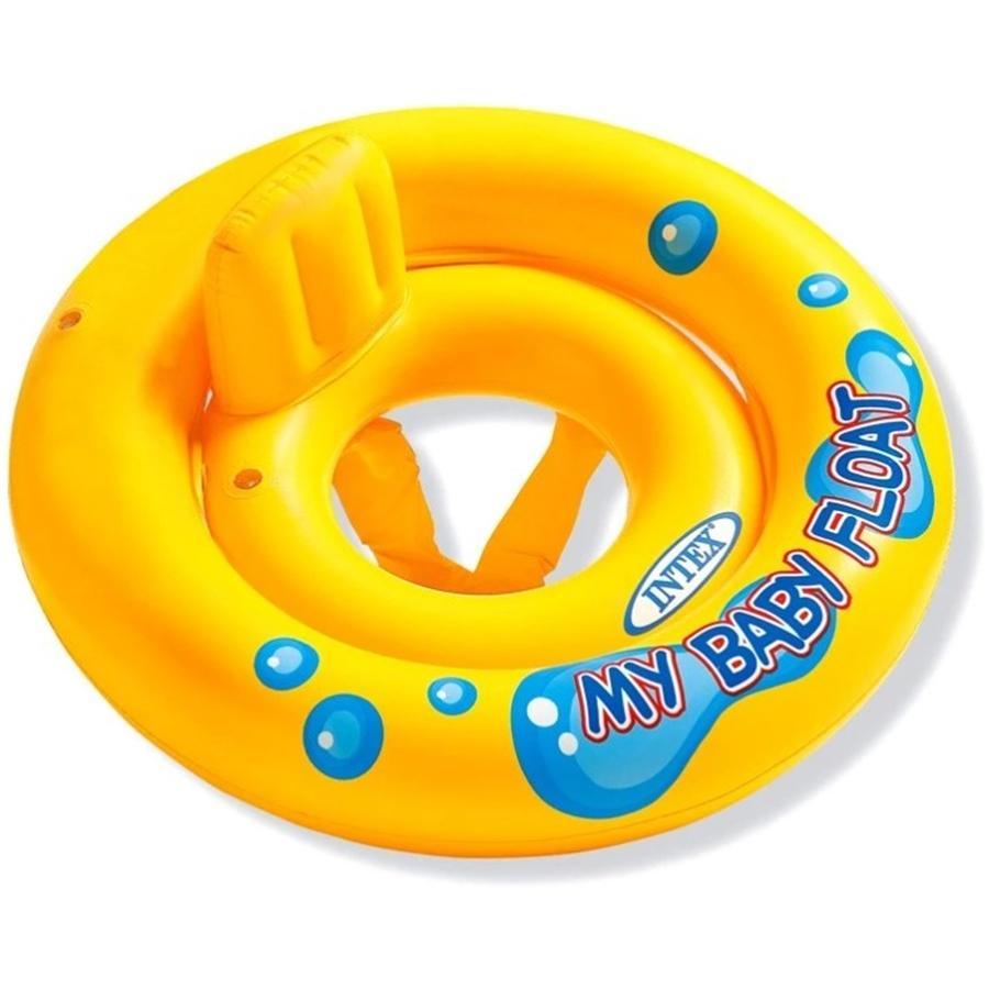 Intex - Flotteur pour Bambin My Baby Float, 1 à 2 ans, Jaune