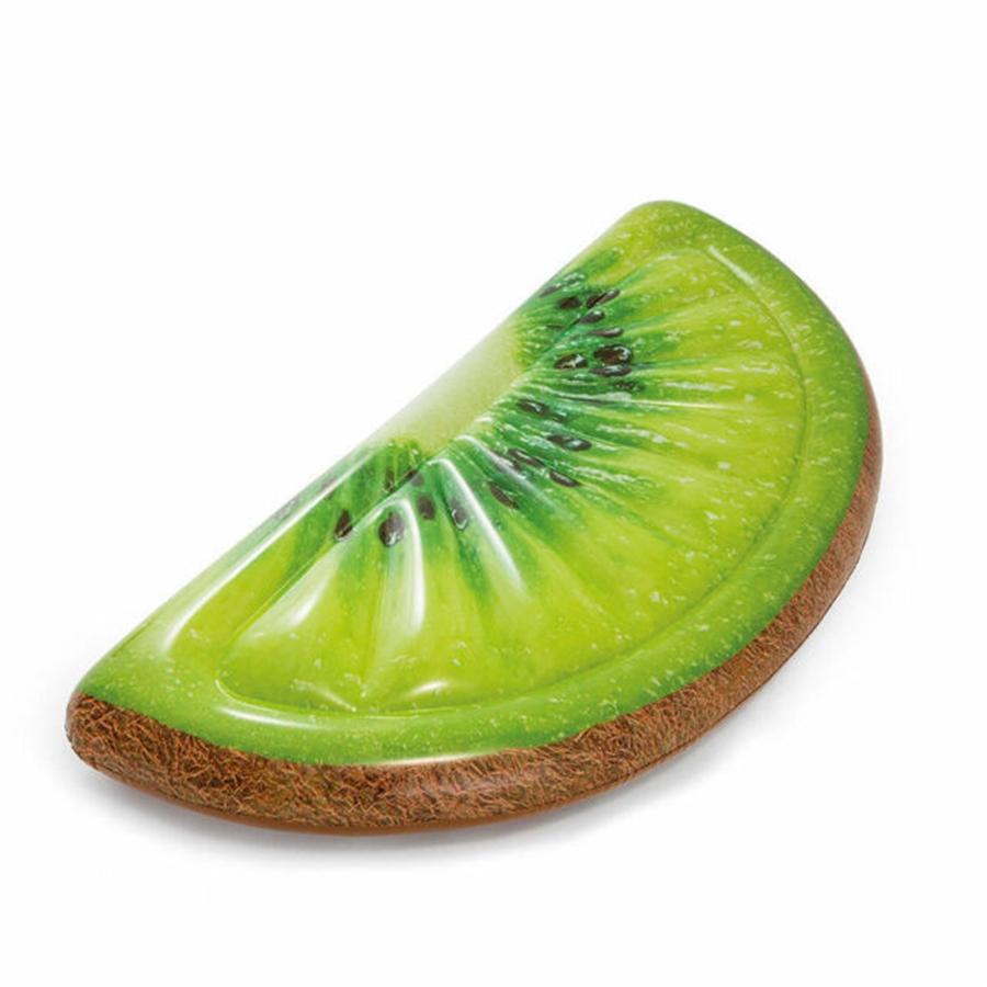 Intex - Matelas Gonflable pour Piscine en Forme de Tranche de Kiwi Géant, Vert
