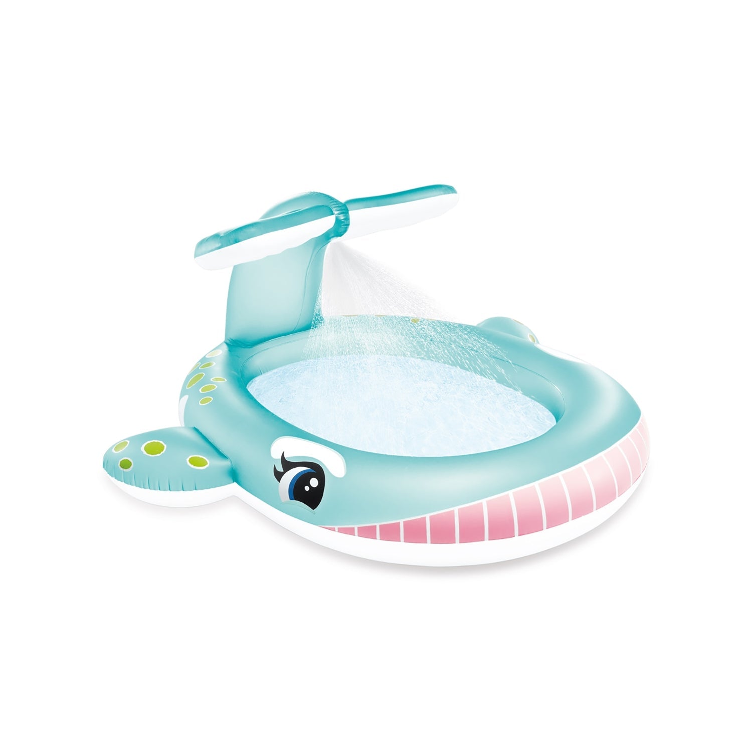 Intex - Piscine Gonflable Baleine, 79'' x 77'' x 36'', Capacité de 53 Gallons, Bleu - Simple Boutique