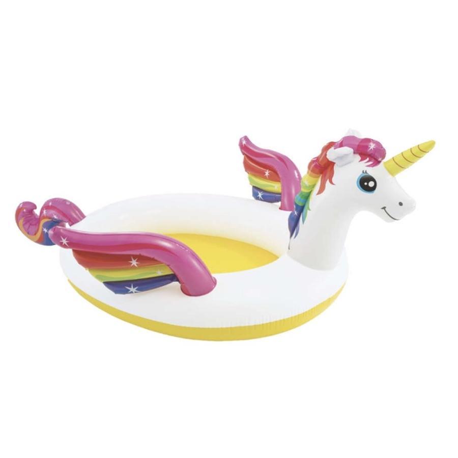 Intex - Piscine pour Enfant Licorne Magique, 107'' x 75'' x 40'', Multicolore - Simple Boutique