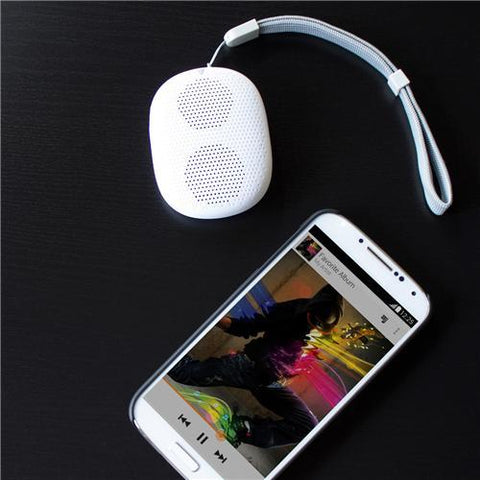 Isound Pop Drop Mini Haut-Parleur Sans-Fil Bluetooth Blanc