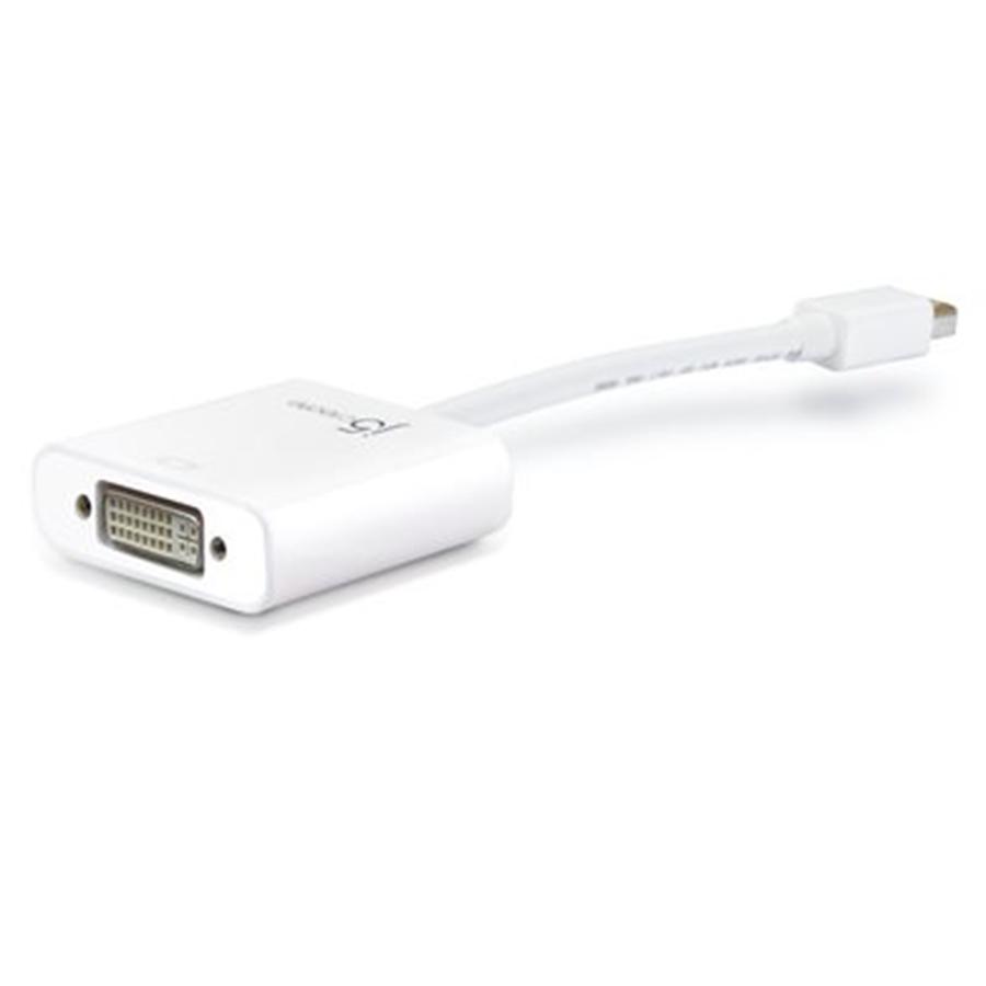 J5Create - Adaptateur Mini DisplayPort à DVI, Blanc - Simple Boutique