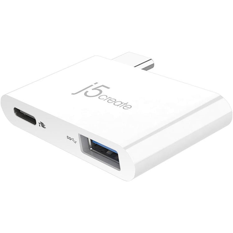 J5Create - Pont de Charge USB 3.1 Type-C, Blanc - Simple Boutique