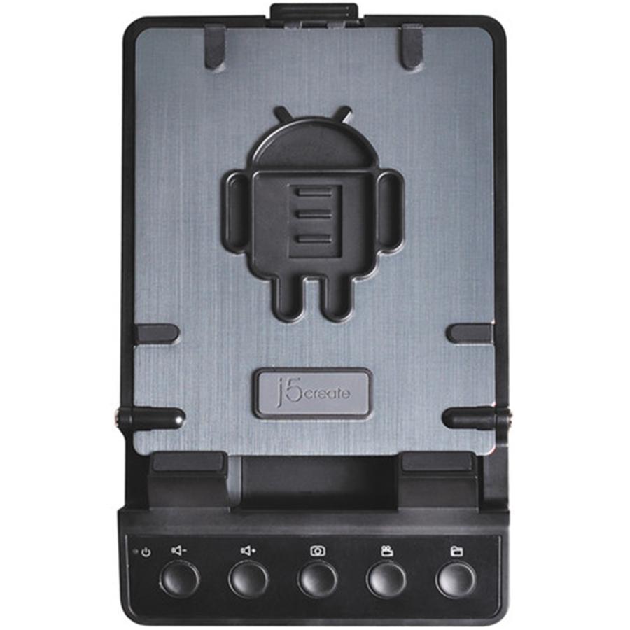 J5Create - Support Android pour Téléphone avec Ports USB avec sortie HDMI et VGA, micro-USB et sortie audio AUX 3,5 mm, Noir - Simple Boutique