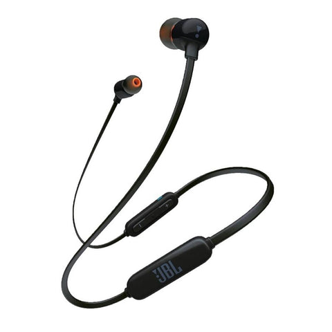 JBL T110BT Écouteurs Intra-Auriculaire Sans-Fil, Bluetooth avec Microphone et Télécommande, Noir