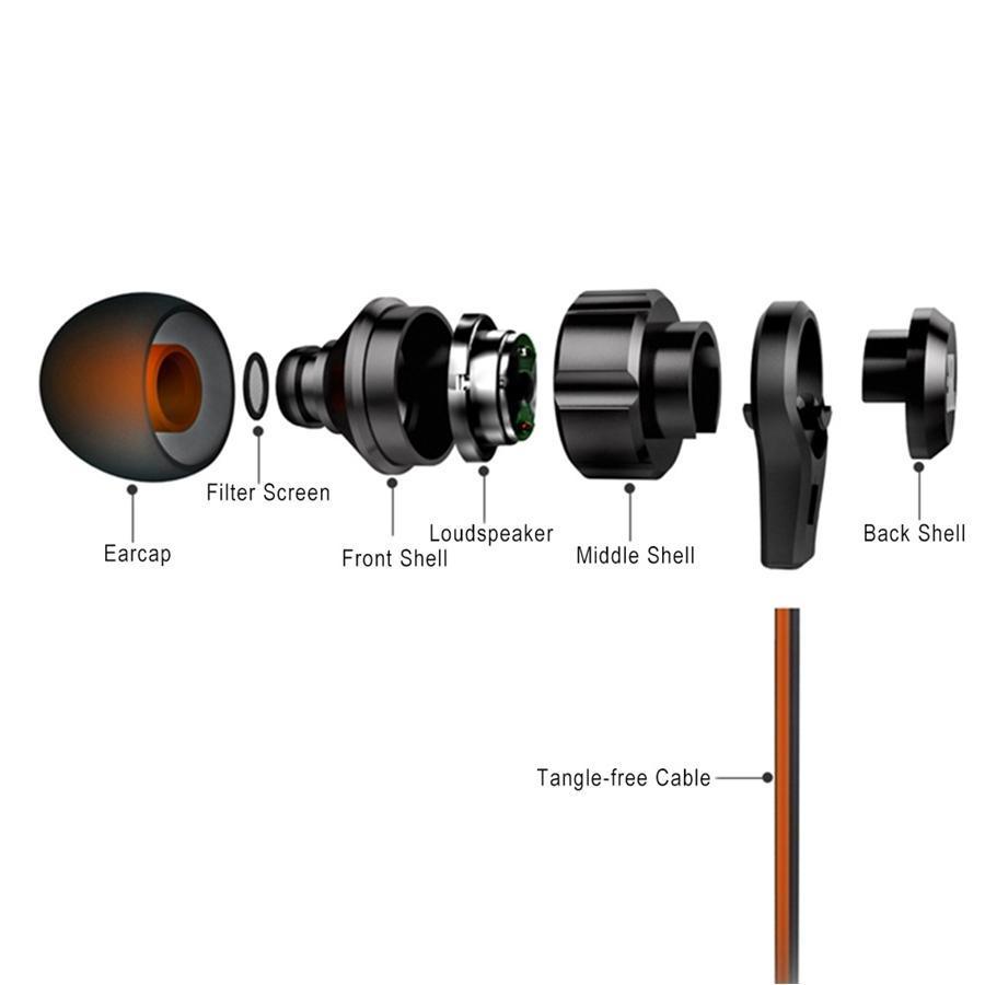 JBL T180A Écouteurs Bouton avec Télécommande et Micro Noir - Simple Boutique