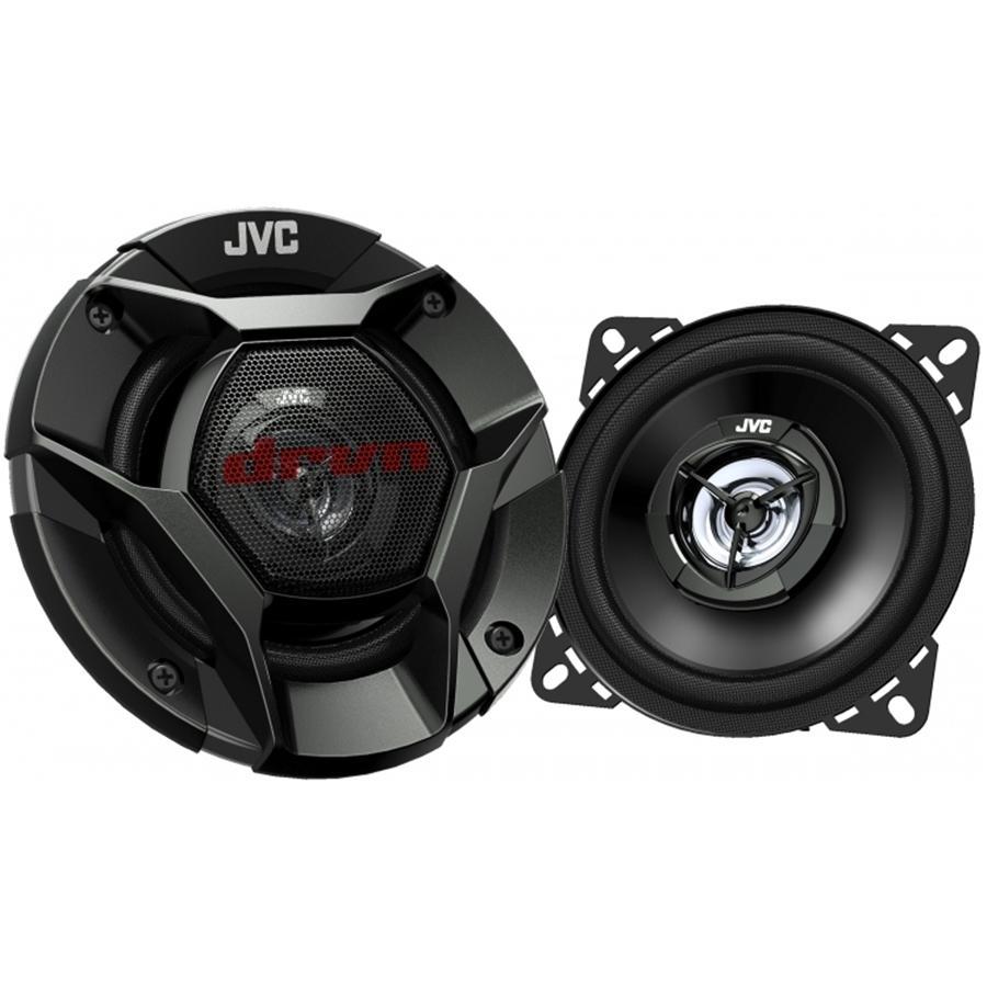JVC CS-DR421 JVC CS-DR421 Haut-Parleurs Stéréo Coaxiaux 4'' 2 Voies 220W, Pour Voiture, Noir - Simple Boutique