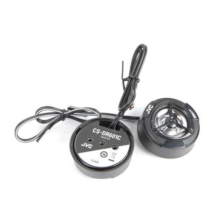 JVC CS-DR601C Haut-Parleurs Composant Bidirectionnels 6-1 / 2 "/ Puissance Max. 360W, Pour Voiture, Noir - Simple Boutique