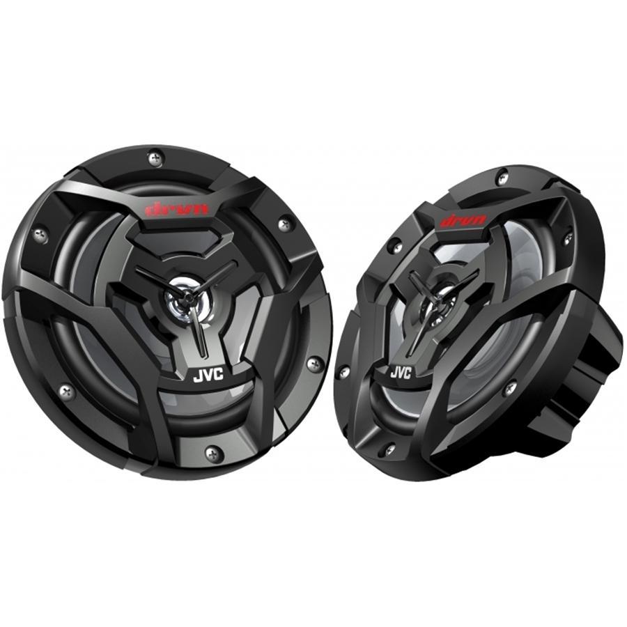 JVC CS-DR6200M Haut-Parleurs Coaxiaux à 2 Voies 6 1/2 "Marine / MotorSport avec Woofers Résistant à l'eau 150W, Noir - Simple Boutique