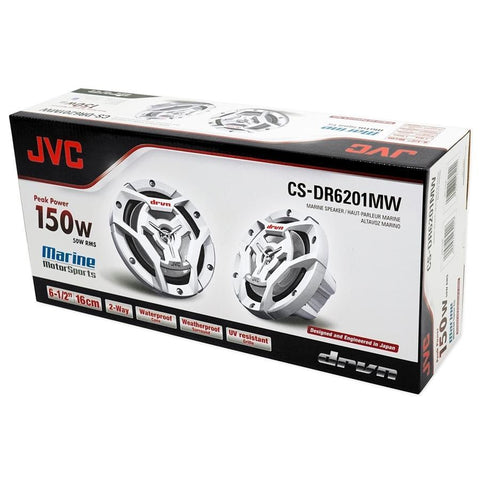 JVC CS-DR6201MW Haut-Parleurs Coaxiaux à 2 Voies 6 1/2 