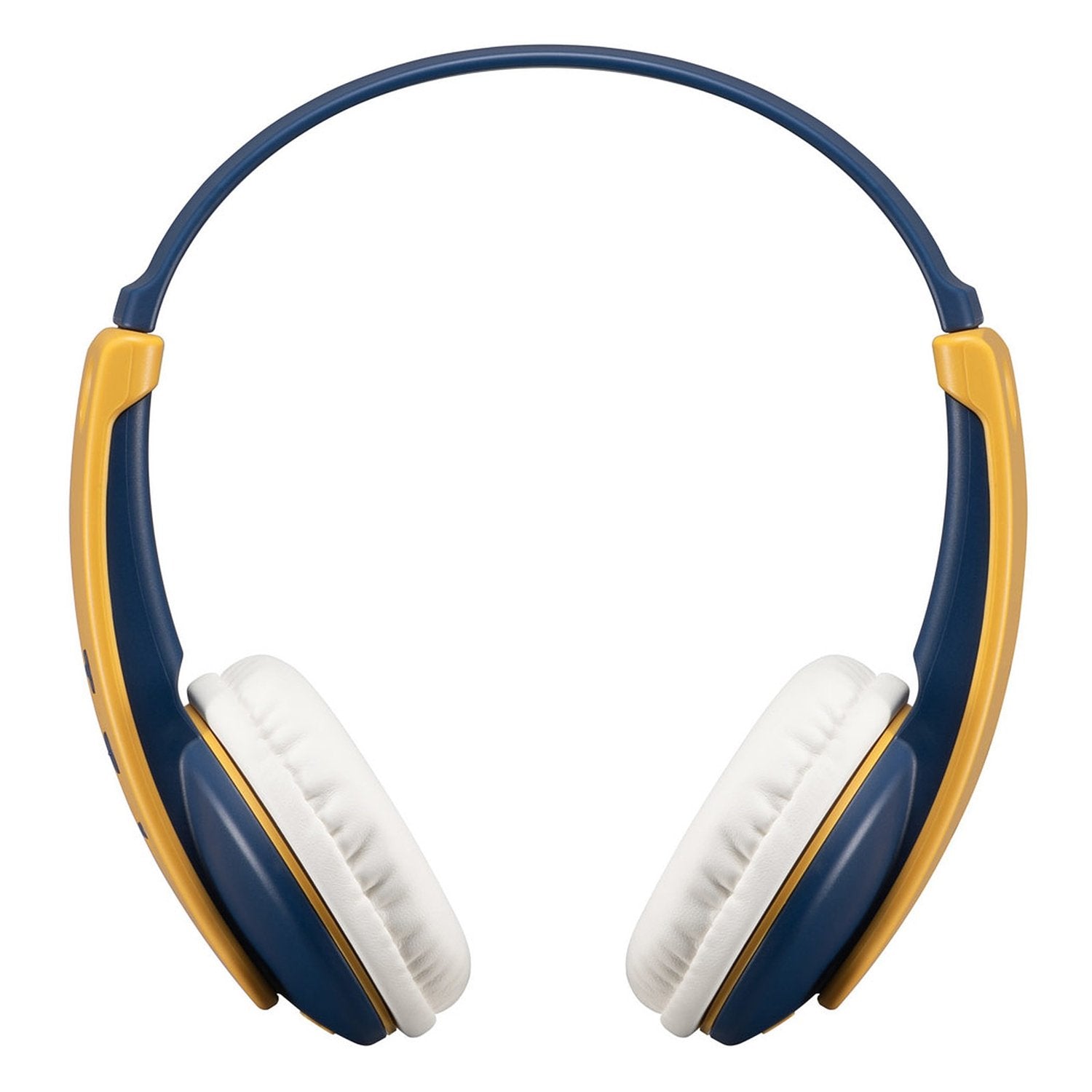 JVC - Casque d'écoute Sans-Fil pour Enfants, Bluetooth 5.0, Limiteur de Volume Sécuritaire, Bleu et Jaune - Simple Boutique