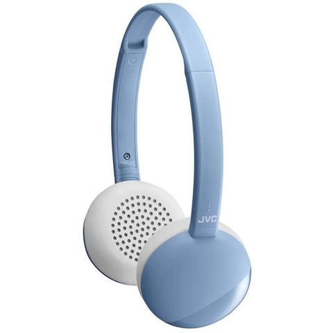 JVC - Casque d'écoute Supra- Auriculaire Sans-Fil, Bluetooth 5.0, Bleu Pâle