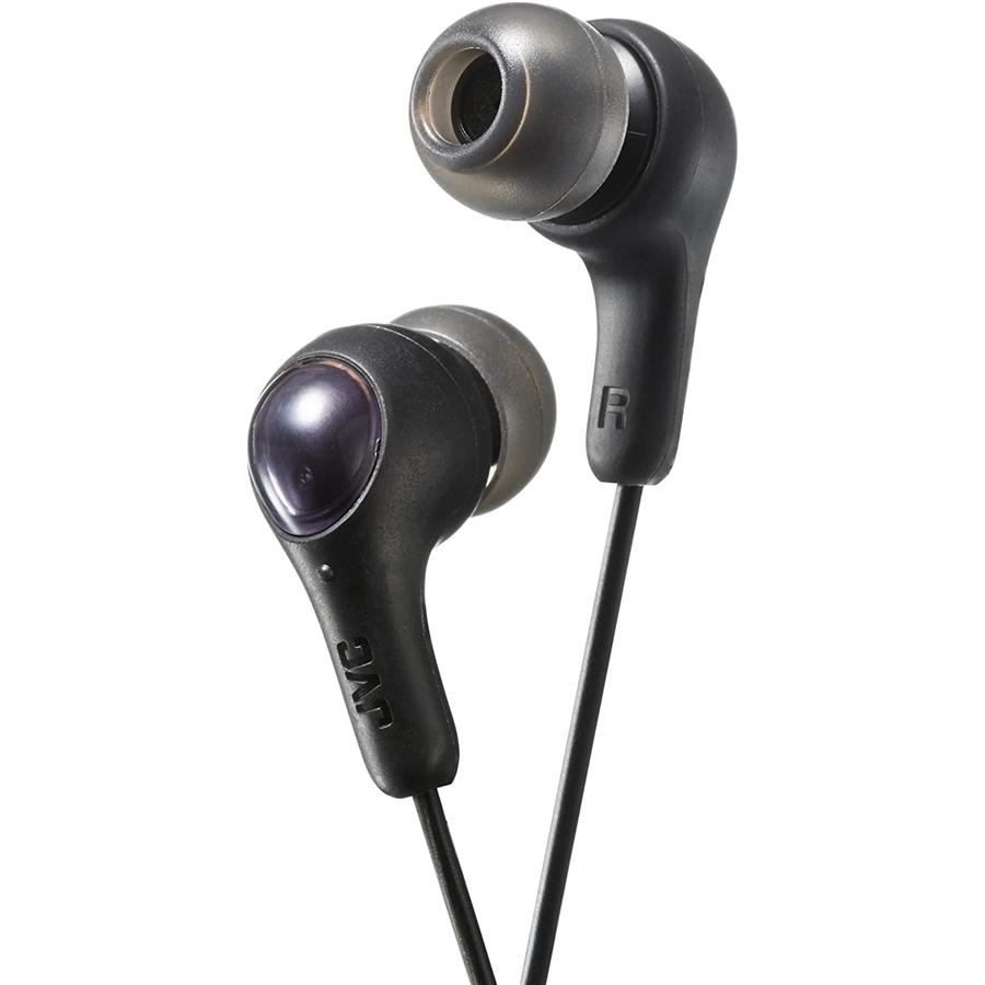 JVC - Écouteurs Intra-Auriculaire Filaire, Gumy Plus, Noir - Simple Boutique