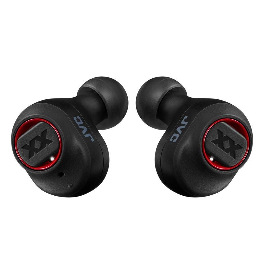JVC - Écouteurs Intra-Auriculaire Sans-Fil avec Basses Profondes, Bluetooth 5.0, True Wireless, Boitier de Recharge Inclus, Noir - Liquidation Vente Finale - Simple Boutique