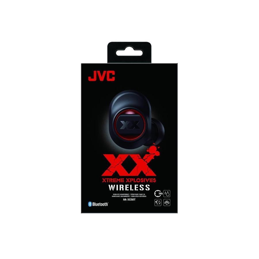 JVC - Écouteurs Intra-Auriculaire Sans-Fil avec Basses Profondes, Bluetooth 5.0, True Wireless, Boitier de Recharge Inclus, Noir - Liquidation Vente Finale - Simple Boutique