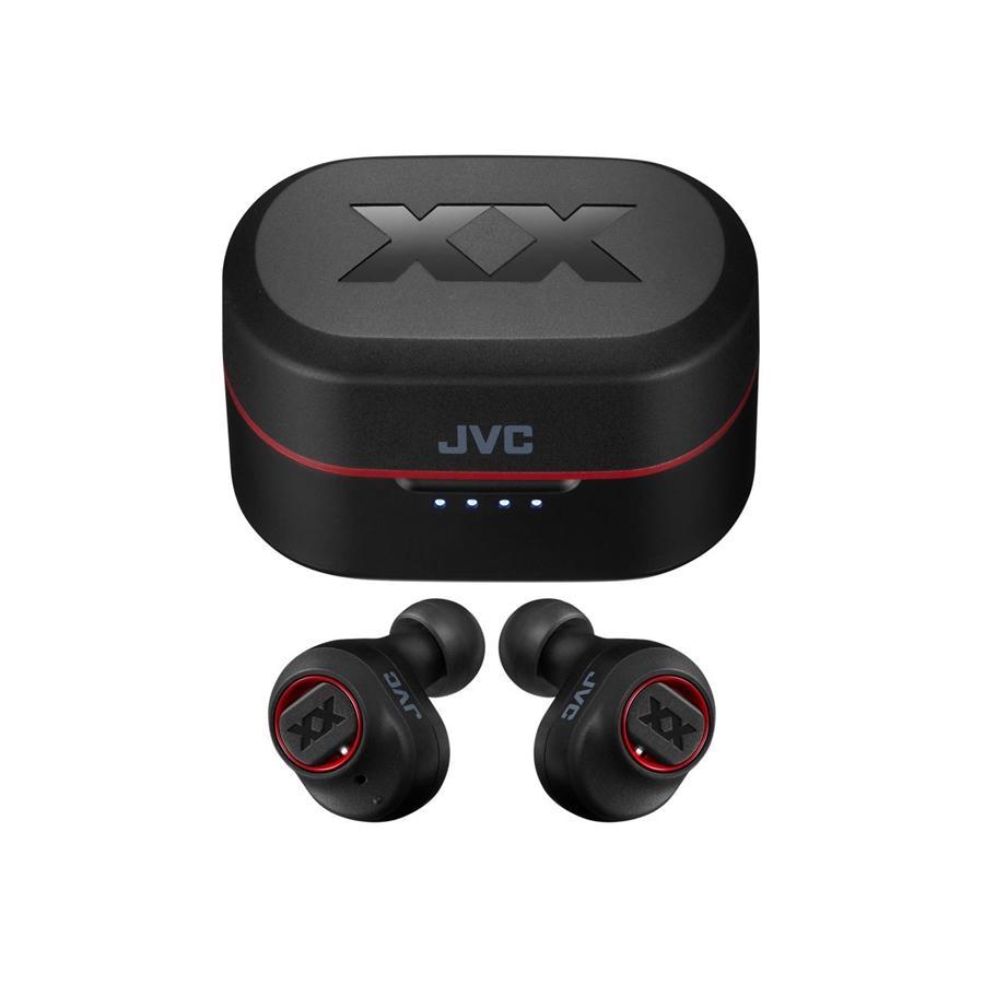 JVC - Écouteurs Intra-Auriculaire Sans-Fil avec Basses Profondes, Bluetooth 5.0, True Wireless, Boitier de Recharge Inclus, Noir - Liquidation Vente Finale - Simple Boutique
