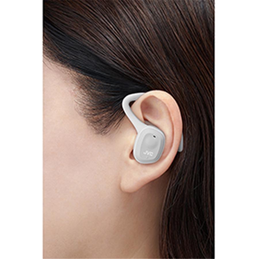 JVC - Écouteurs Sans-Fil Intra-Auriculaire Sport, Bluetooth 5.0, Avec Boitier de Recharge, Gris - Simple Boutique