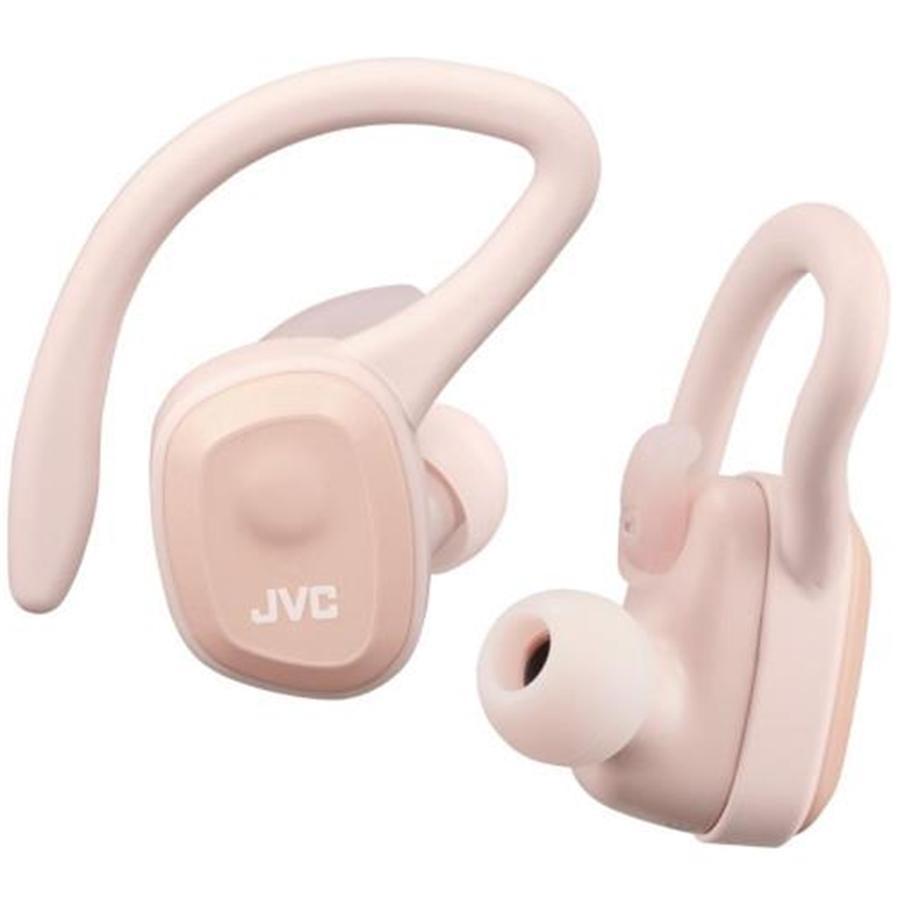 JVC - Écouteurs Sans-Fil Intra-Auriculaire Sport, Bluetooth 5.0, Avec Boitier de Recharge, Rose - Simple Boutique