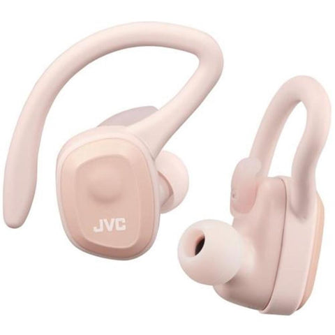 JVC - Écouteurs Sans-Fil Intra-Auriculaire Sport, Bluetooth 5.0, Avec Boitier de Recharge, Rose