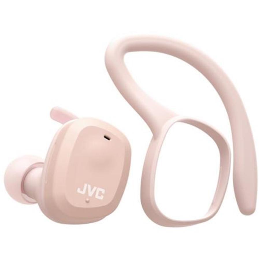 JVC - Écouteurs Sans-Fil Intra-Auriculaire Sport, Bluetooth 5.0, Avec Boitier de Recharge, Rose - Simple Boutique