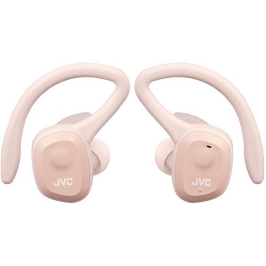 JVC - Écouteurs Sans-Fil Intra-Auriculaire Sport, Bluetooth 5.0, Avec Boitier de Recharge, Rose - Simple Boutique