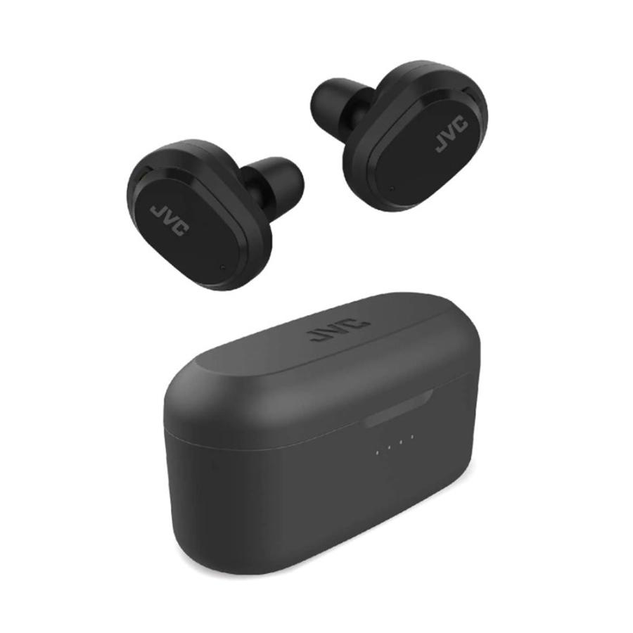 JVC - Écouteurs Sans-Fil Intra-Auriculaires, Réduction du Bruit, Bluetooth 5.0, Avec Boitier de Recharge, Noir