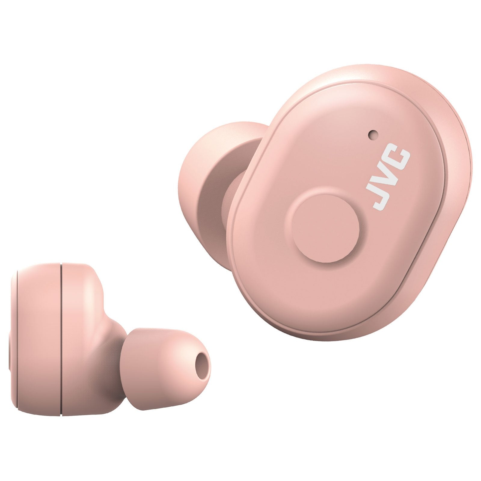 JVC HA-A10T-P Écouteur Bluetooth Intra-Auriculaire Complètement Sans-Fil Avec Microphone et Télécommande Rose - Simple Boutique