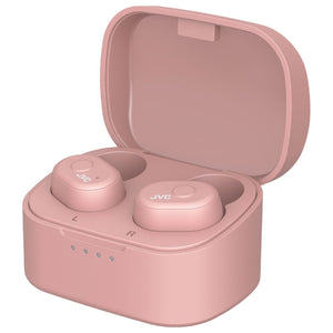 JVC HA-A10T-P Écouteur Bluetooth Intra-Auriculaire Complètement Sans-Fil Avec Microphone et Télécommande Rose - Simple Boutique