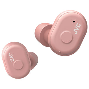 JVC HA-A10T-P Écouteur Bluetooth Intra-Auriculaire Complètement Sans-Fil Avec Microphone et Télécommande Rose - Simple Boutique